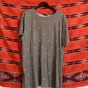 Rip Curl XXL men’s T-shirt (worn as T-shirt dress)